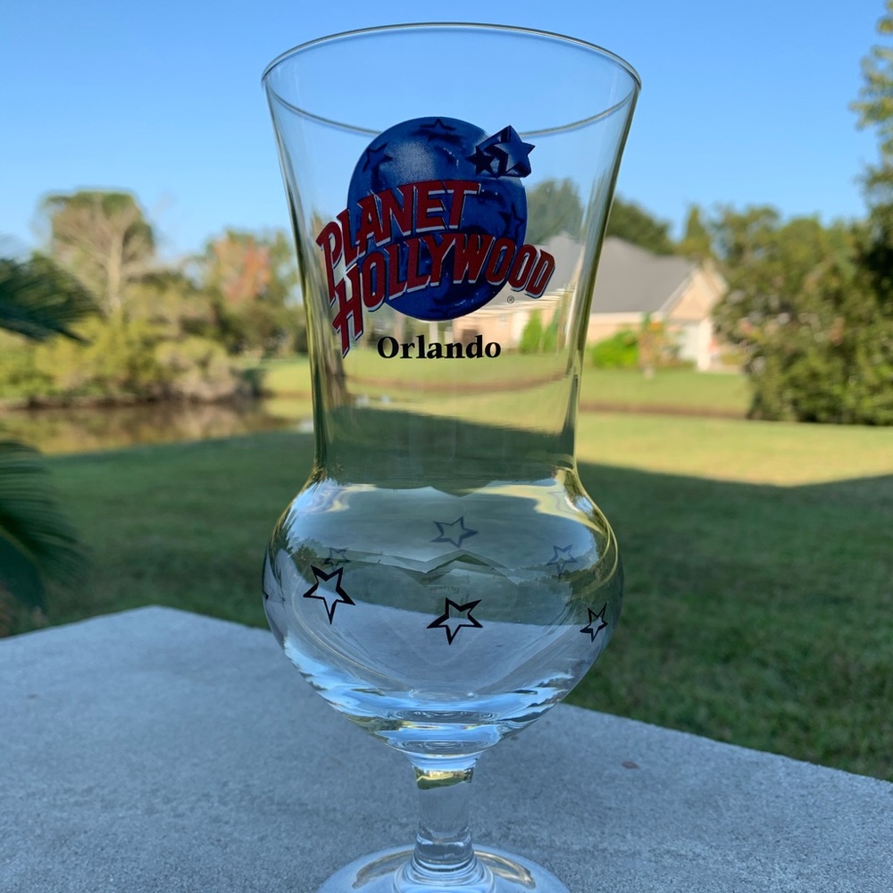 Planet Hollywood Hurricane Glass - Orlando